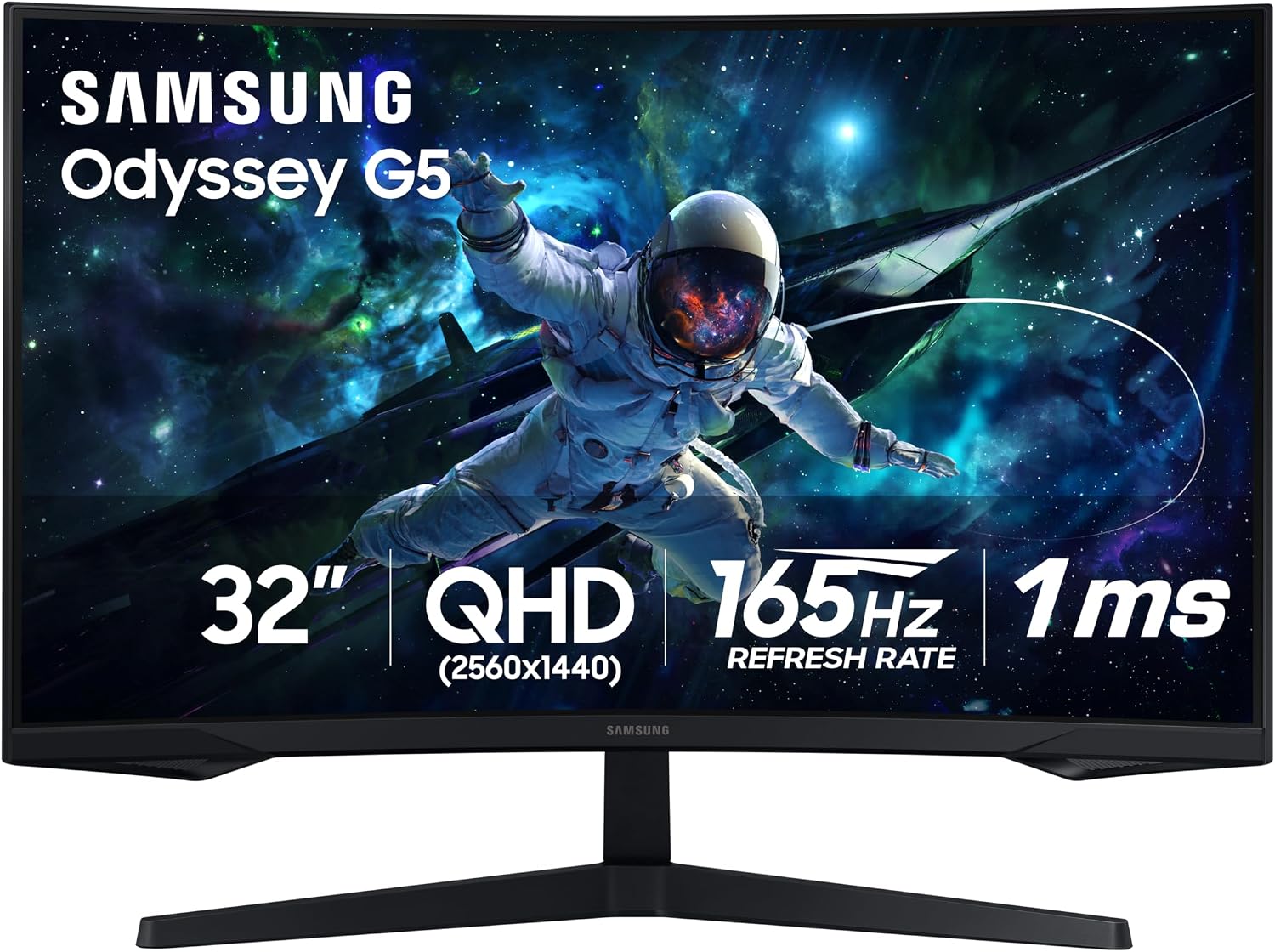 Samsung Odyssey G55C 32-inch QHD Curved Monitor