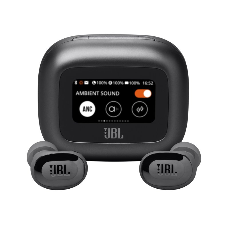 JBL Live Buds 3 Noise-Cancelling Earbuds, Black